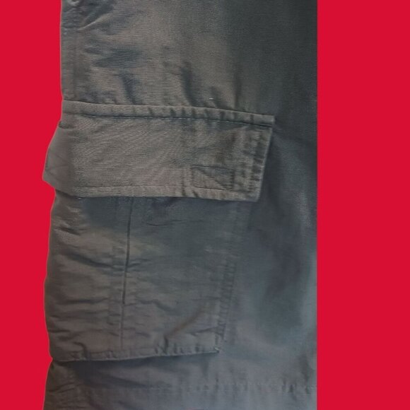 The North Face Mens Cargo Shorts Belted Lightweight Dark Gray Size Medium - Picture 4 of 16